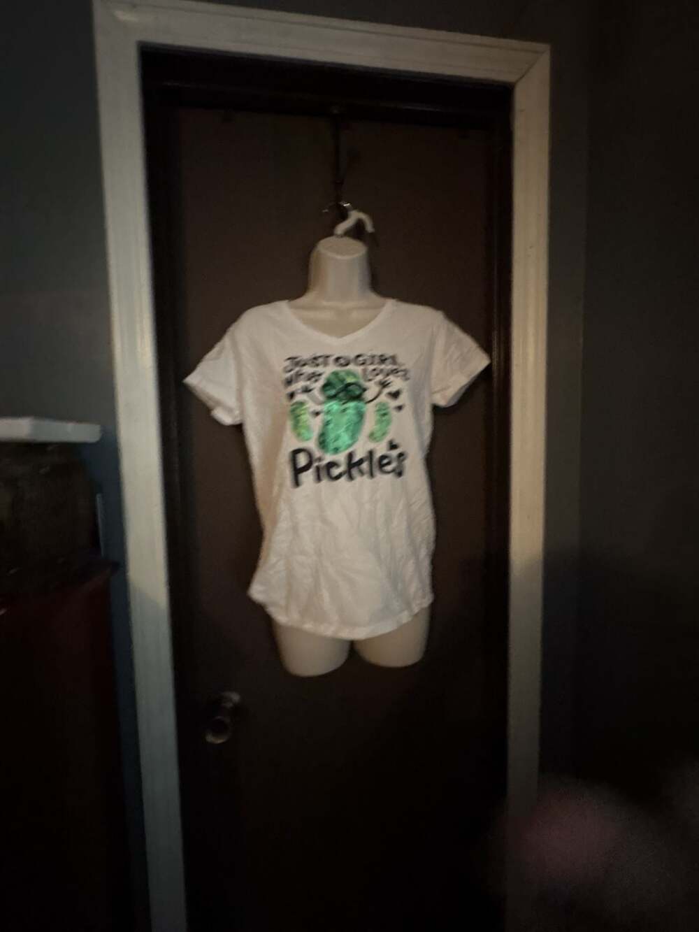 Just A Girl Who Loves Pickles T-Shirt for Women